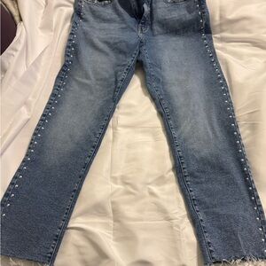 Time and Tru Light Blue Straight Leg Jeans